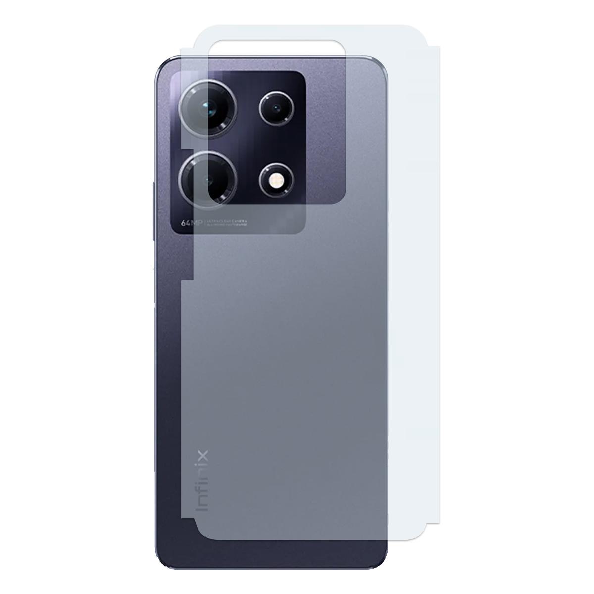 infinix Note 30 Back Protector Carbon Fiber Matte Soft Skin Sheet For infinix Note 30. 