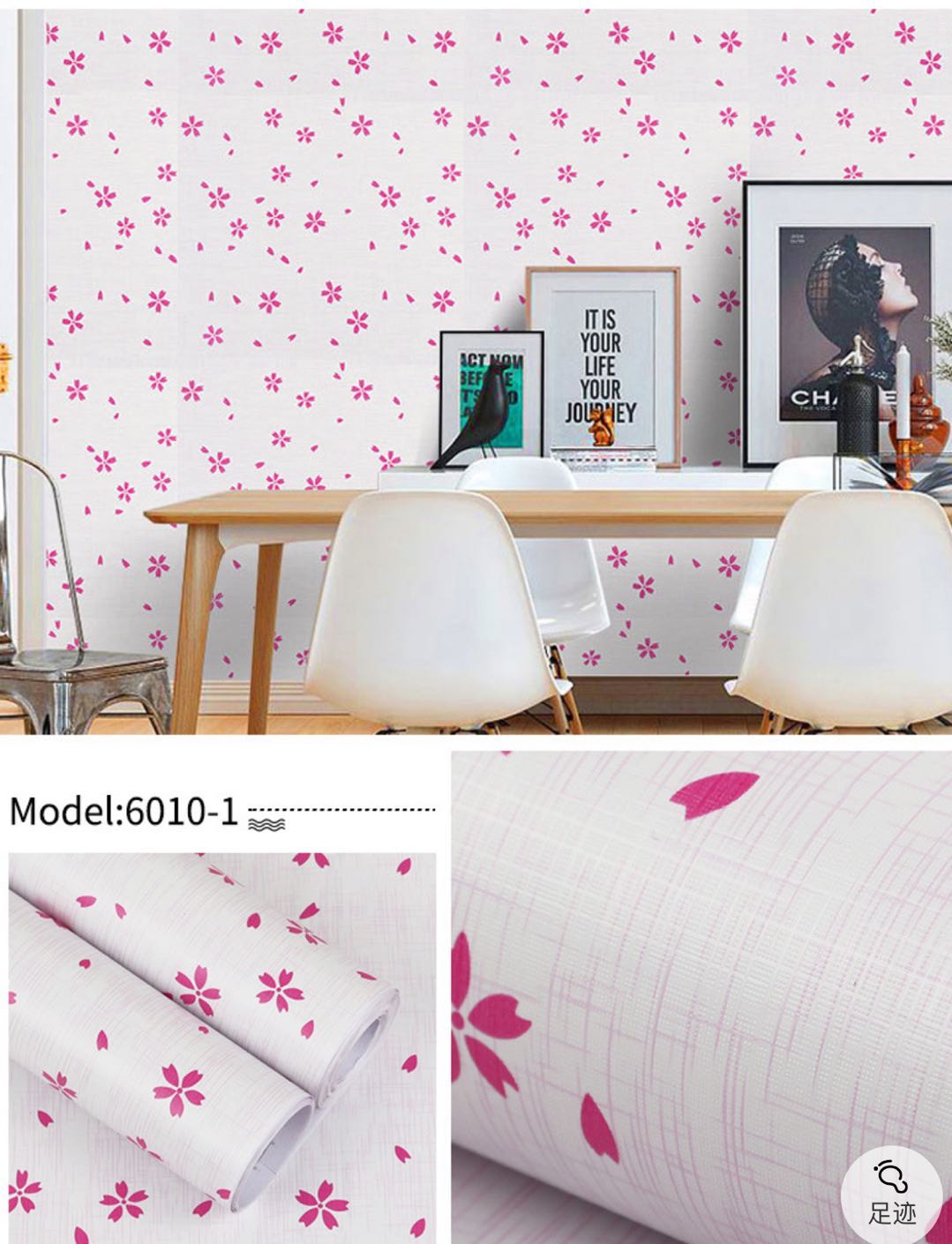 Pvc Wallpaper self adhesive home decor sticker Size: 10 Meters x 45 Cm |  Lazada PH