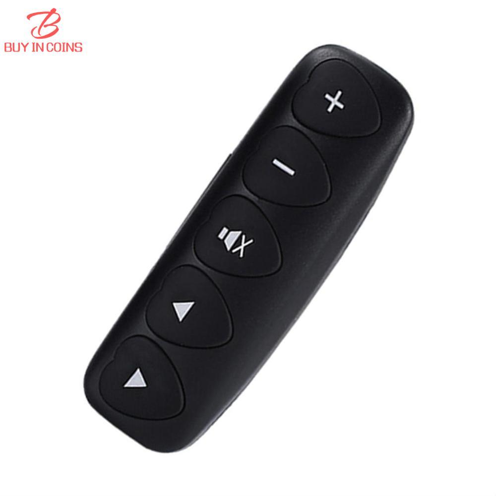BC 2Pcs Multifunction Car Steering Wheel Remote Control Luminous Wireless Controller Buttons DVD Navigation