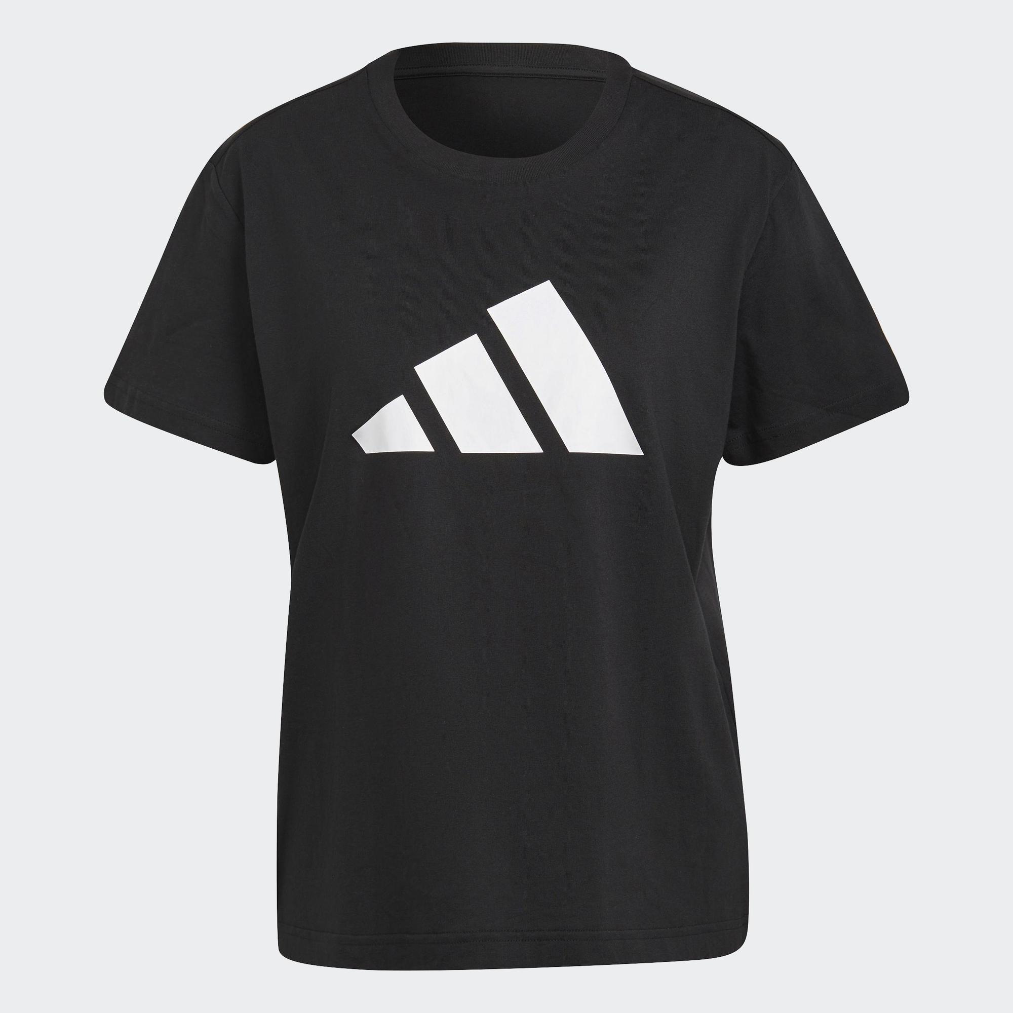 Adidas Phong cách sống Áo Thun Future Icons adidas Sportswear Nữ Đen HE0302
