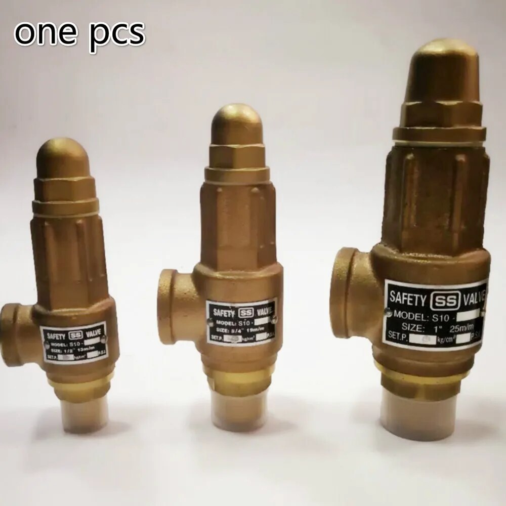 Adjustable Safety Valve DN15-DN40 Brass Safety Relief Valve Control ...