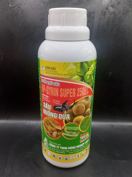 Thuốc trừ sâu đuông dừa np-cyrin super 250ec 450ml