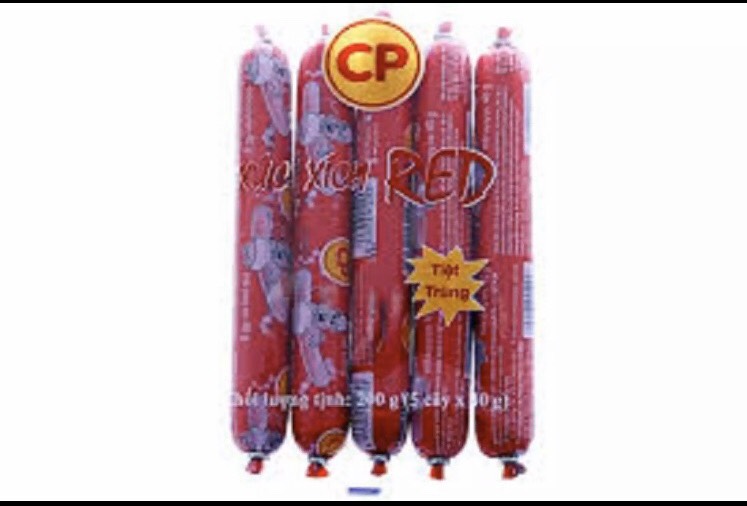 COMBO 5 gói xúc xích tiệt trùng cp 200g