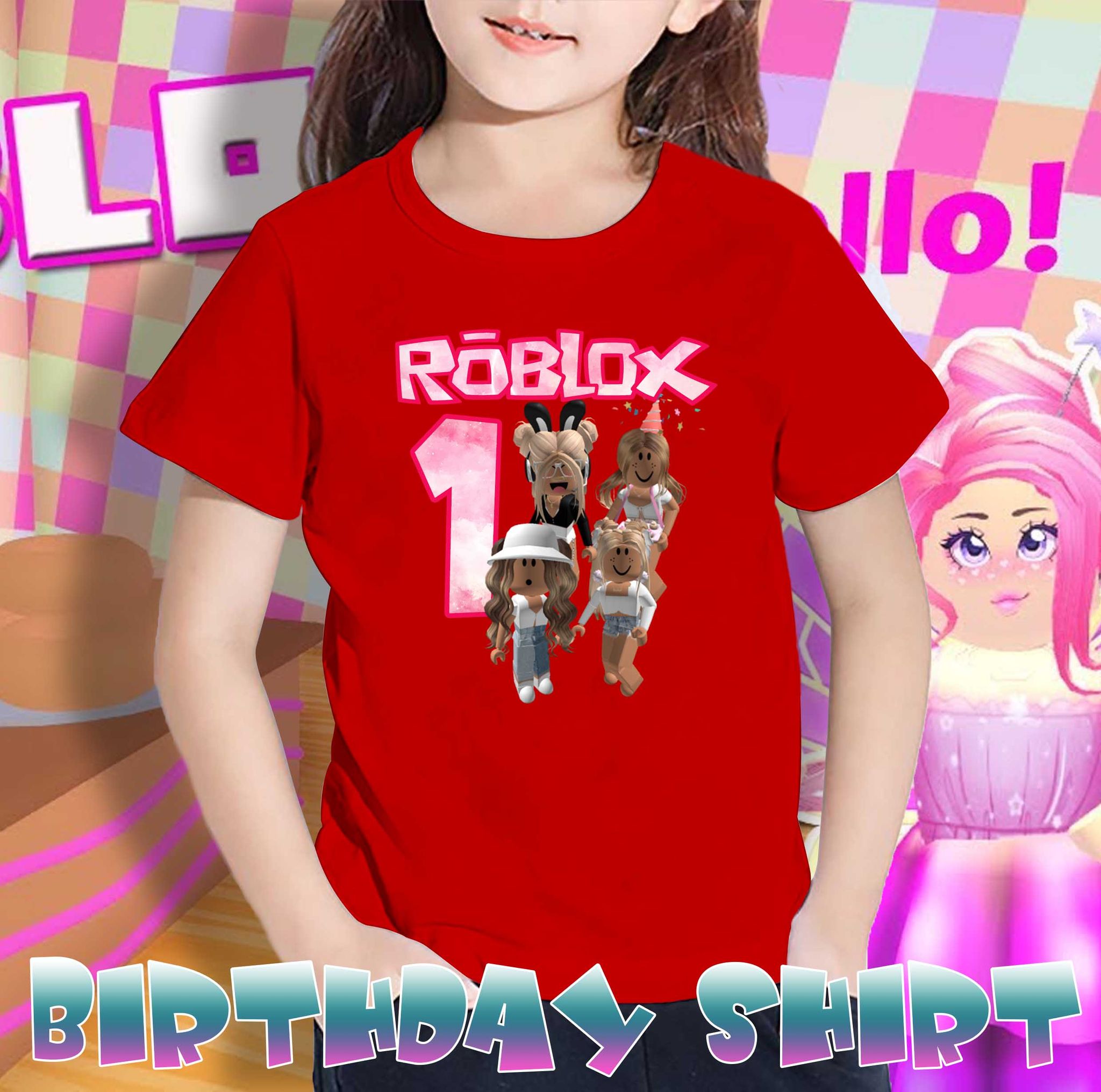 Roblox birthday Shirt
