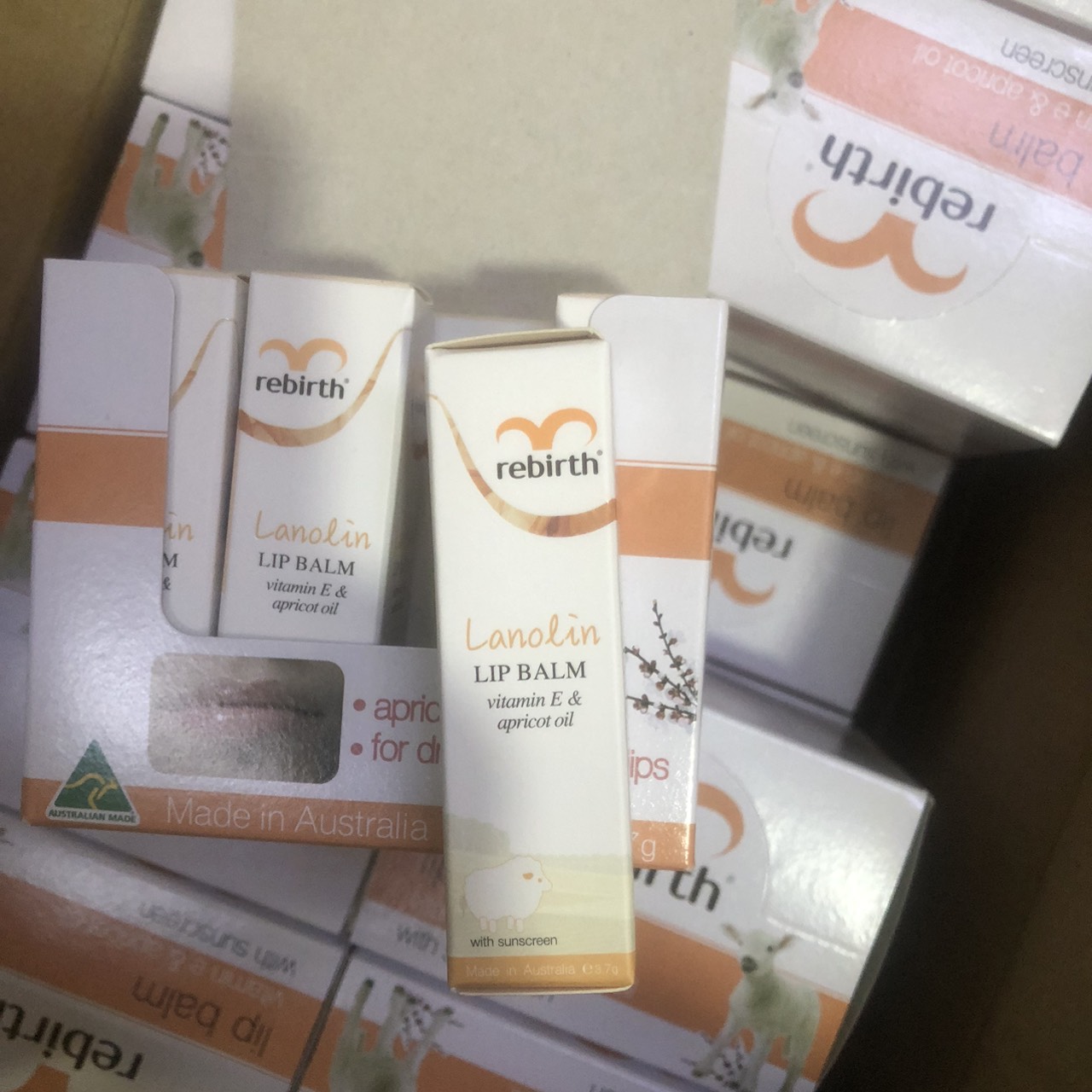 Son dưỡng môi nhau thai cừu Rebirth Úc