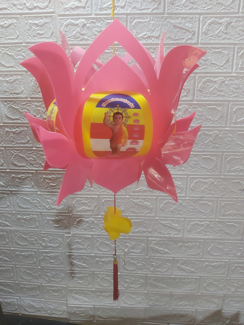 Đèn Hoa sen Phật đản ( size Lớn )