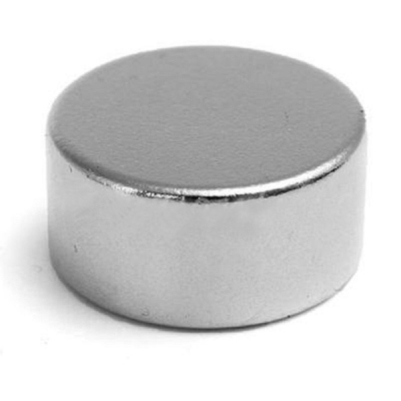 Nam châm trắng đất hiếm kích thước D 20*10MM