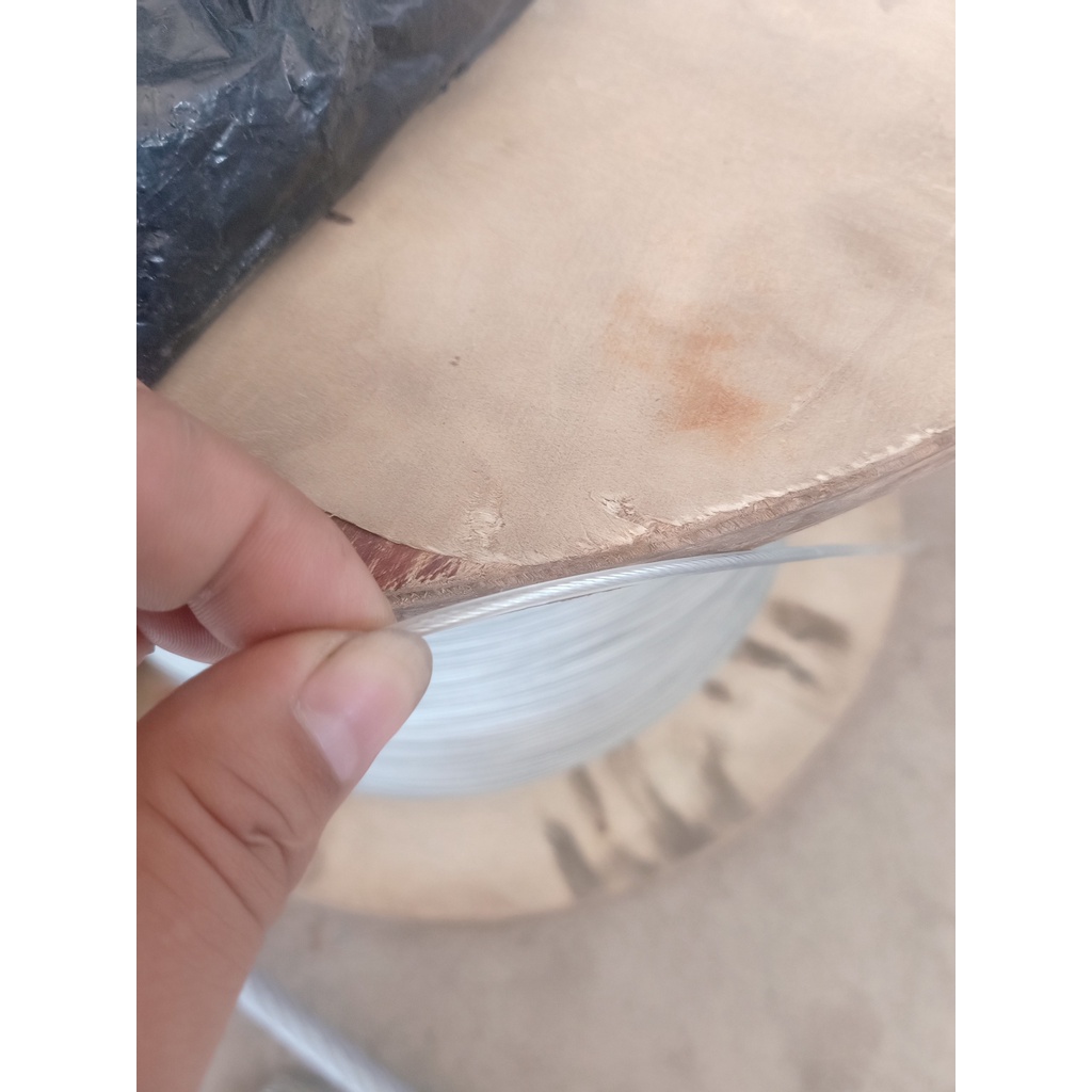 Cáp Bọc Nhựa 2mm ( cuộn 100 mét ) cáp thép Thái Bình Vina