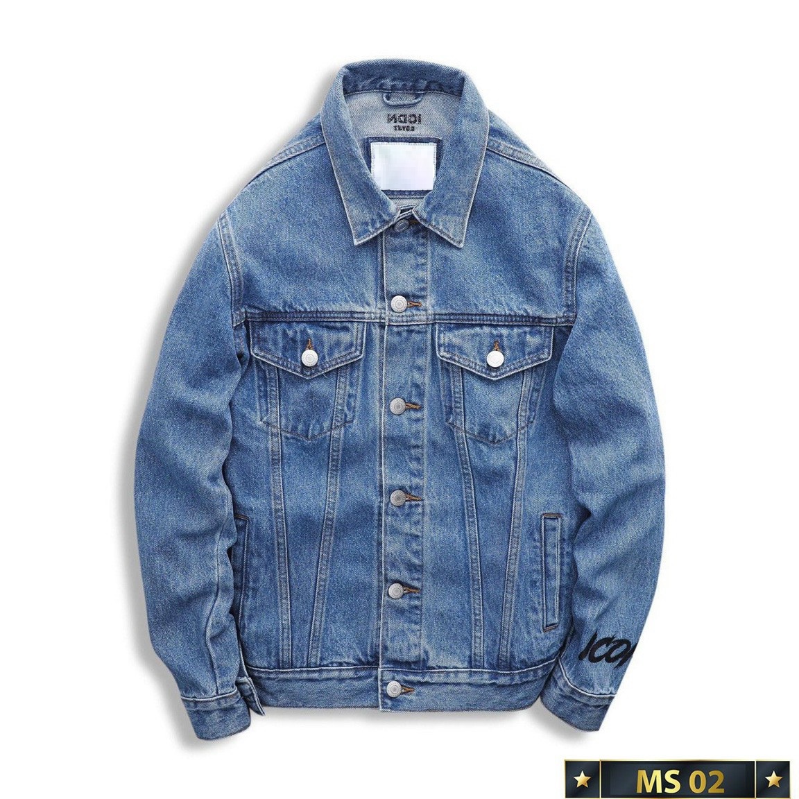 ÁO KHOÁC JEAN NAM MÀU XANH CAO CẤP CỰC CHẤT - MEN LÌ MẶC LÀ MÊ (hình thật do shop tự chụp) THỜI TRANG MENSHOPPS K115