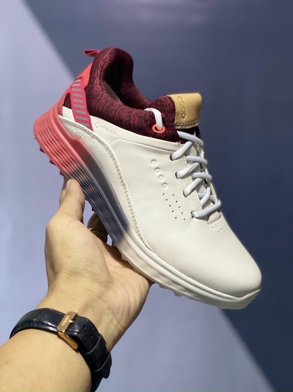 [SALE KHỦNG][TẶNG VỚ] GIÀY GOLF NỮ ECCO STHREE [CHỐNG NƯỚC]