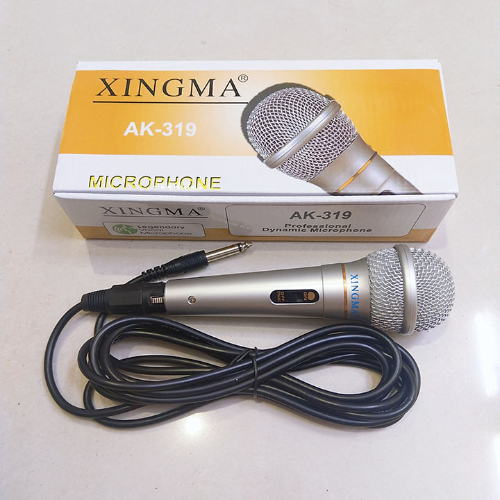 Micro Hát Karaoke XIGMA AK-319 Có Dây
