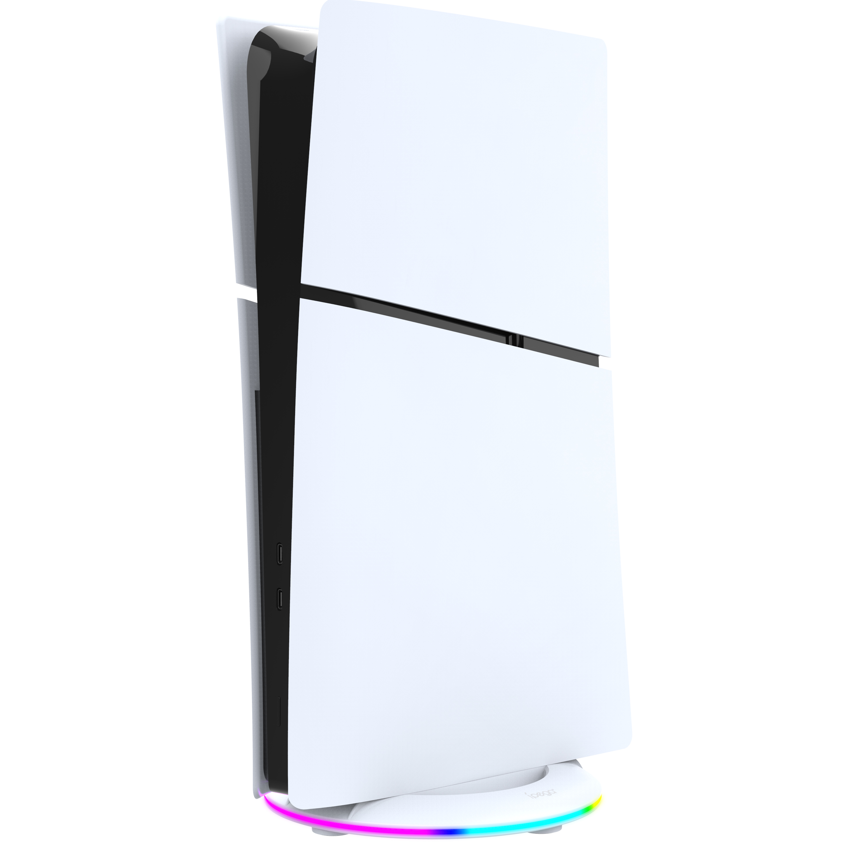 Colorful Illuminated Vertical Docking Stand for PS5 SLIM Digital & Optical Console