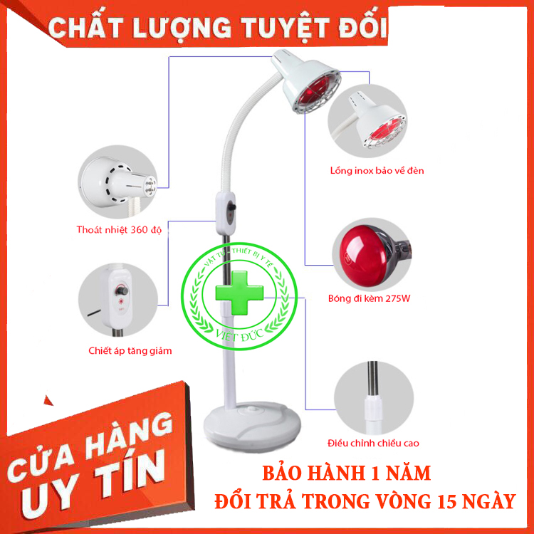 Đèn hồng ngoại chân cao- kèm bóng 275w