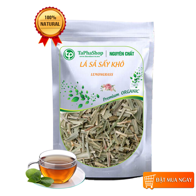 Lá sả sấy khô 500g - tấn phát