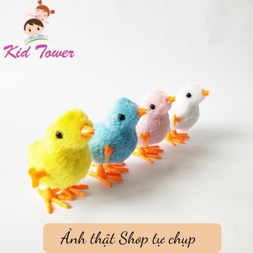 Gà con đồ chơi vặn cót cực đáng yêu cho bé