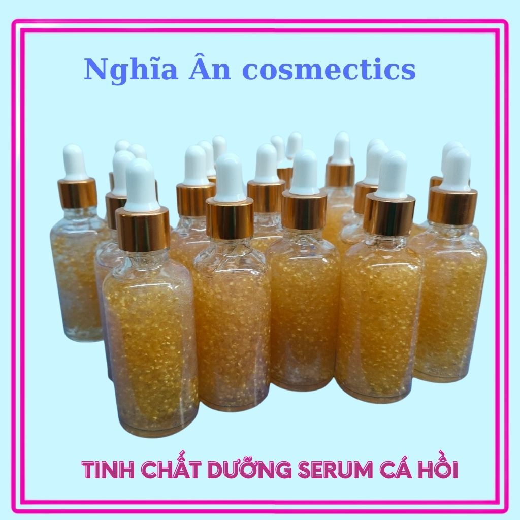 Dưỡng chất serum Cá Hồi, làm trẻ hoá da, ngăn ngừa lão hóa. Phục hồi, tái tạo da hư tổn, tăng độ đàn hồi da.