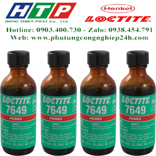 Thông tin kỹ thuật keo loctite 7649 - 1.75oz