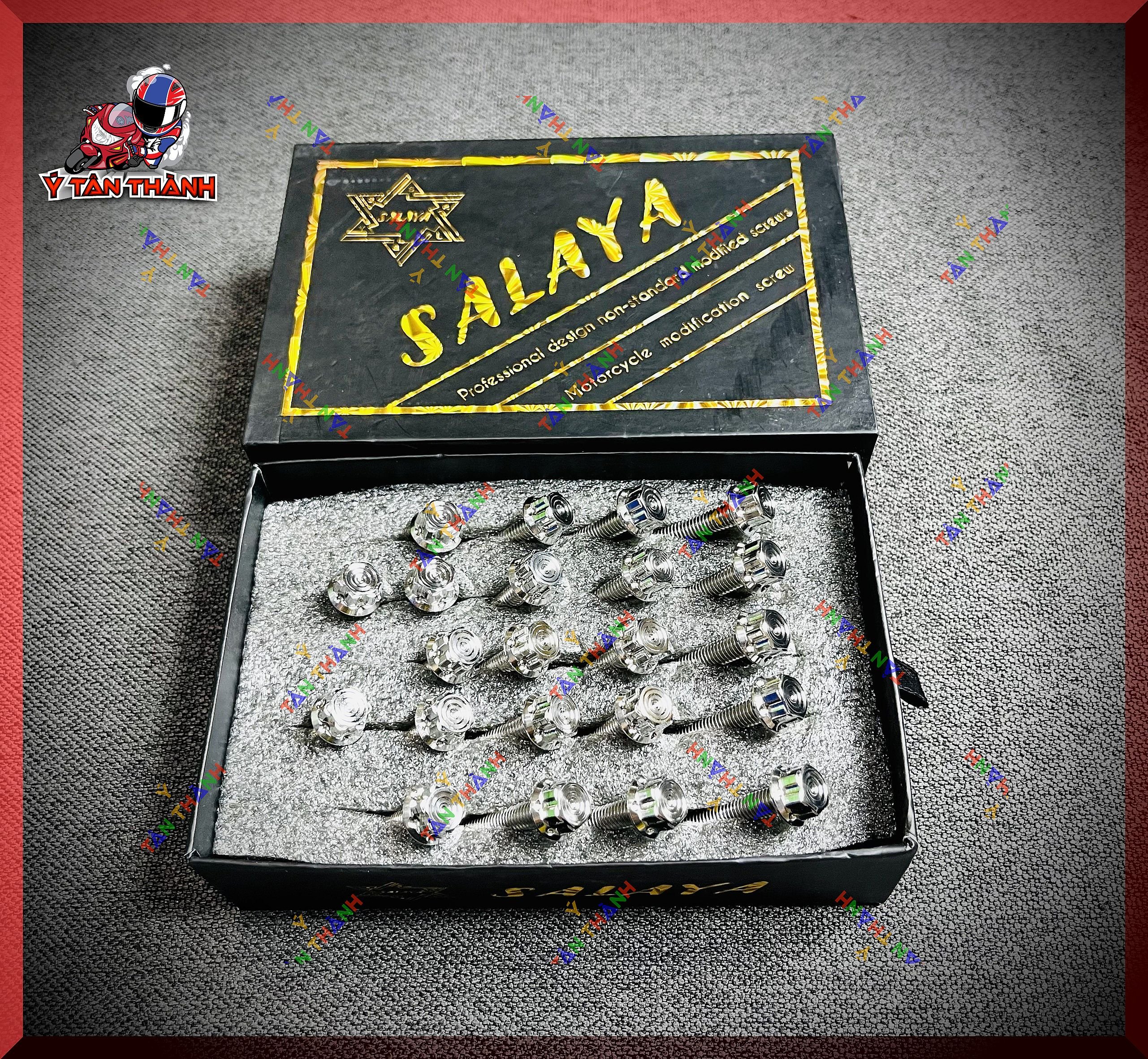 Bộ ốc lốc máy salaya v2 cho exciter 135 5 số ms146