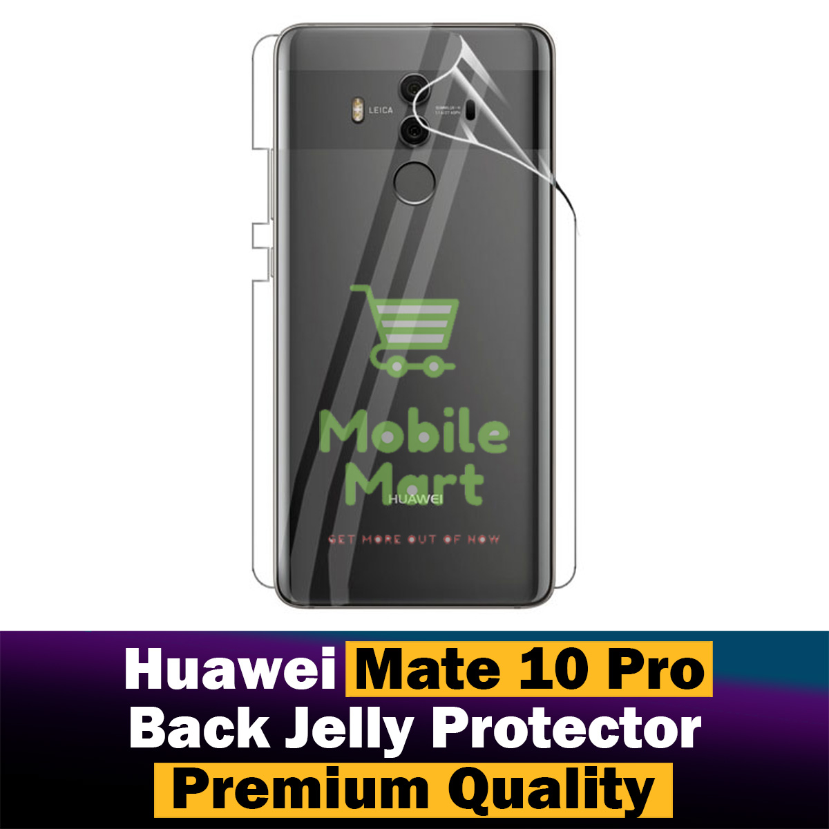 Huawei Mate 10 Pro Back Hydrogel Soft Film jell Protector Sheet For Huawei Mate 10 Pro. 