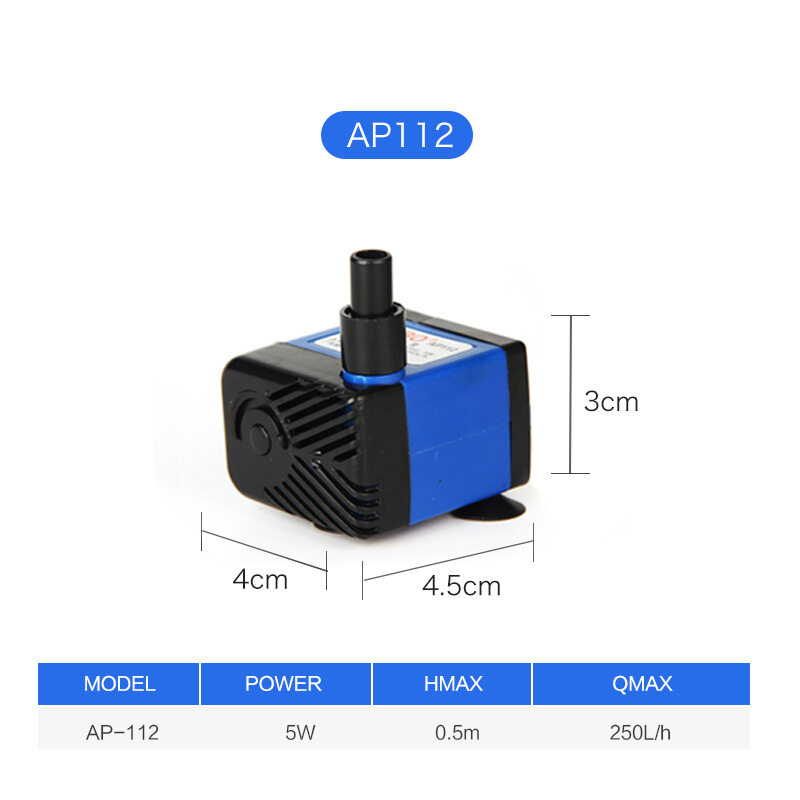 Seven Master Water Pump 5/9/19/26/62/65w Aquarium Pump High Power