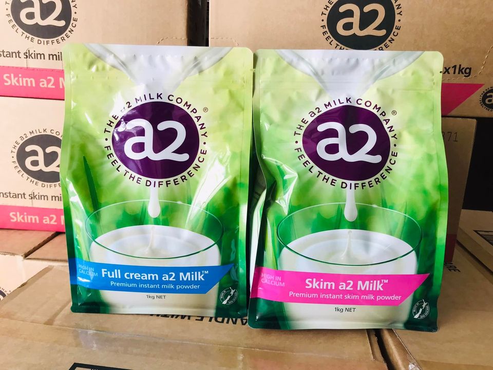 Sữa bột tách béo/nguyên kem A2 Úc 1kg