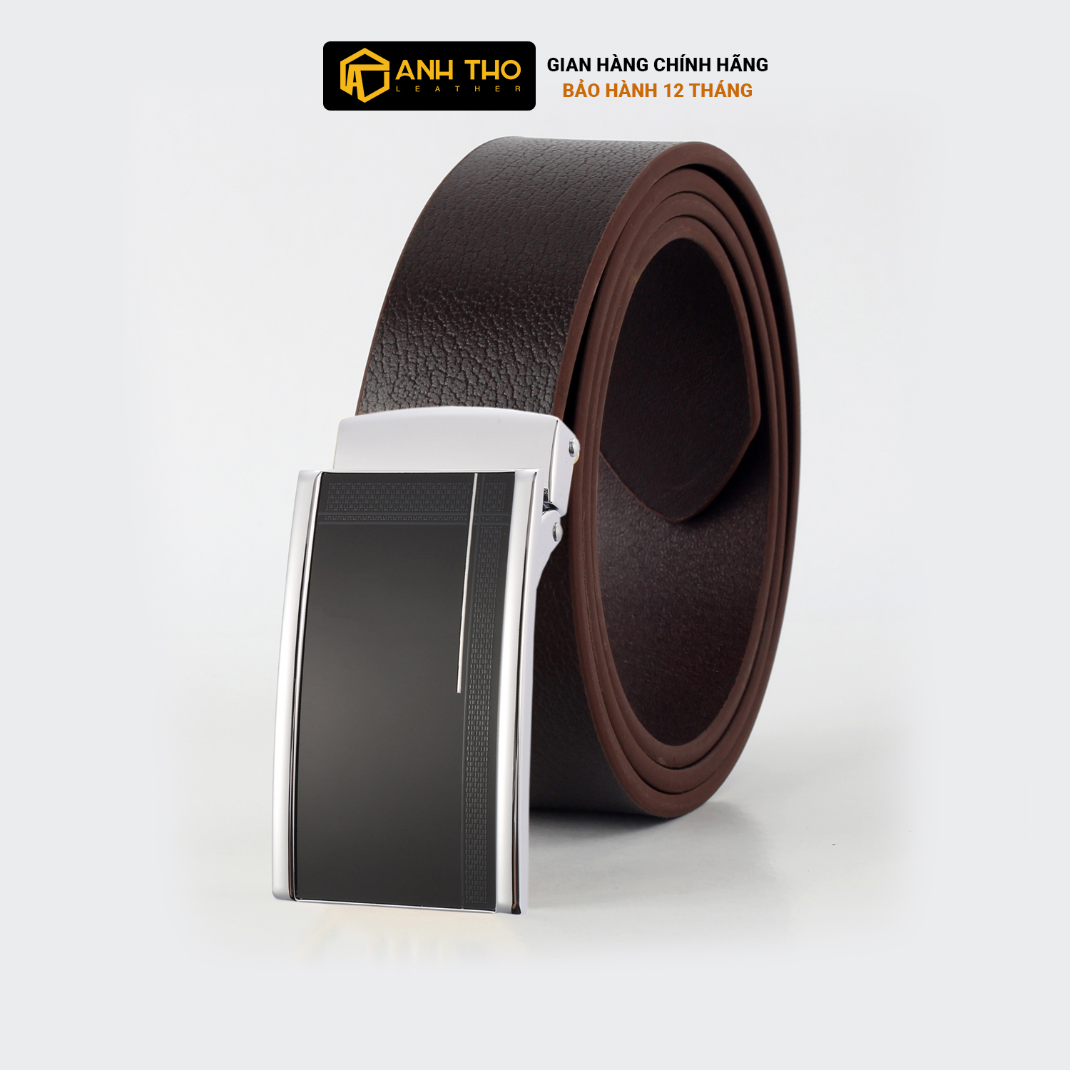 Thắt lưng da bò Anh Tho Leather M4B35-05