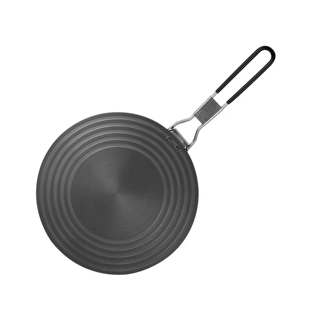【In-Stock】 Heat Diffuser Simmer Ring Plate With Foldable Handle 24/28cm Thawing Plate Cooking Diffuser For Electric Stove