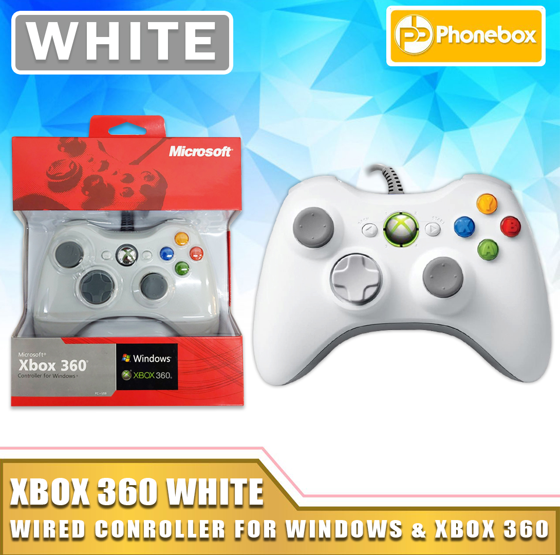 Wired Game Controller for Xbox 360 Working on PC Windows 7, 8, 10 and