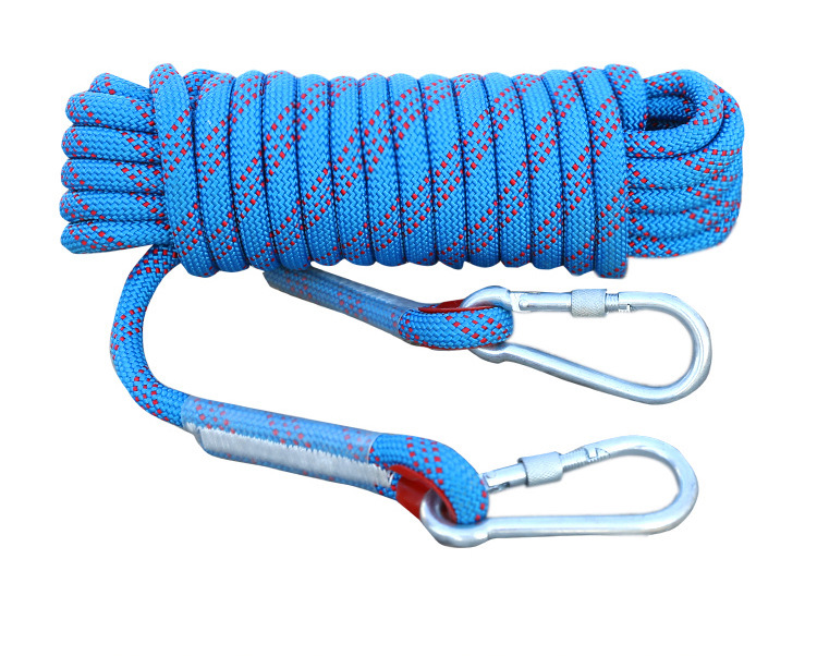 Climbing Rope Outdoor Emergency Rope 10m/20m/30m/50m Wear Resistant 9mm  Diameter
