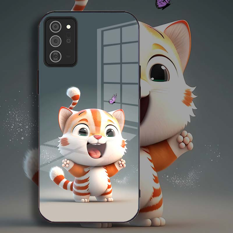 Ốp Lưng Samsung Note 20, Note 20 Plus, Note 20 Ultra Thiết kế bộ 12 con giáp siêu cute