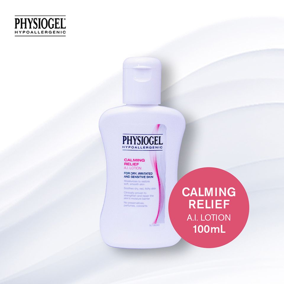 Physiogel Hypoallergenic Calming Relief A.I. Lotion for Dry, Irritated