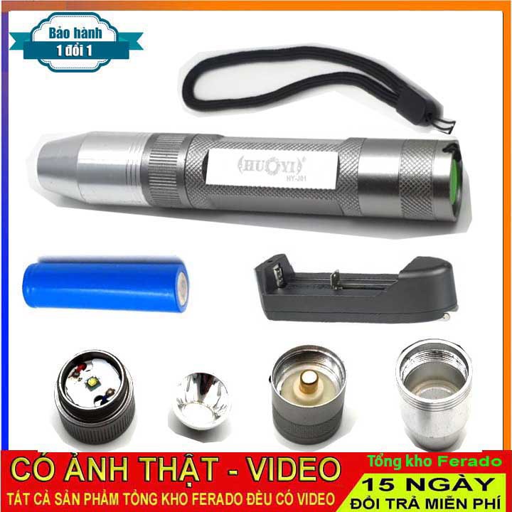 Đèn pin soi đá quý huoyi