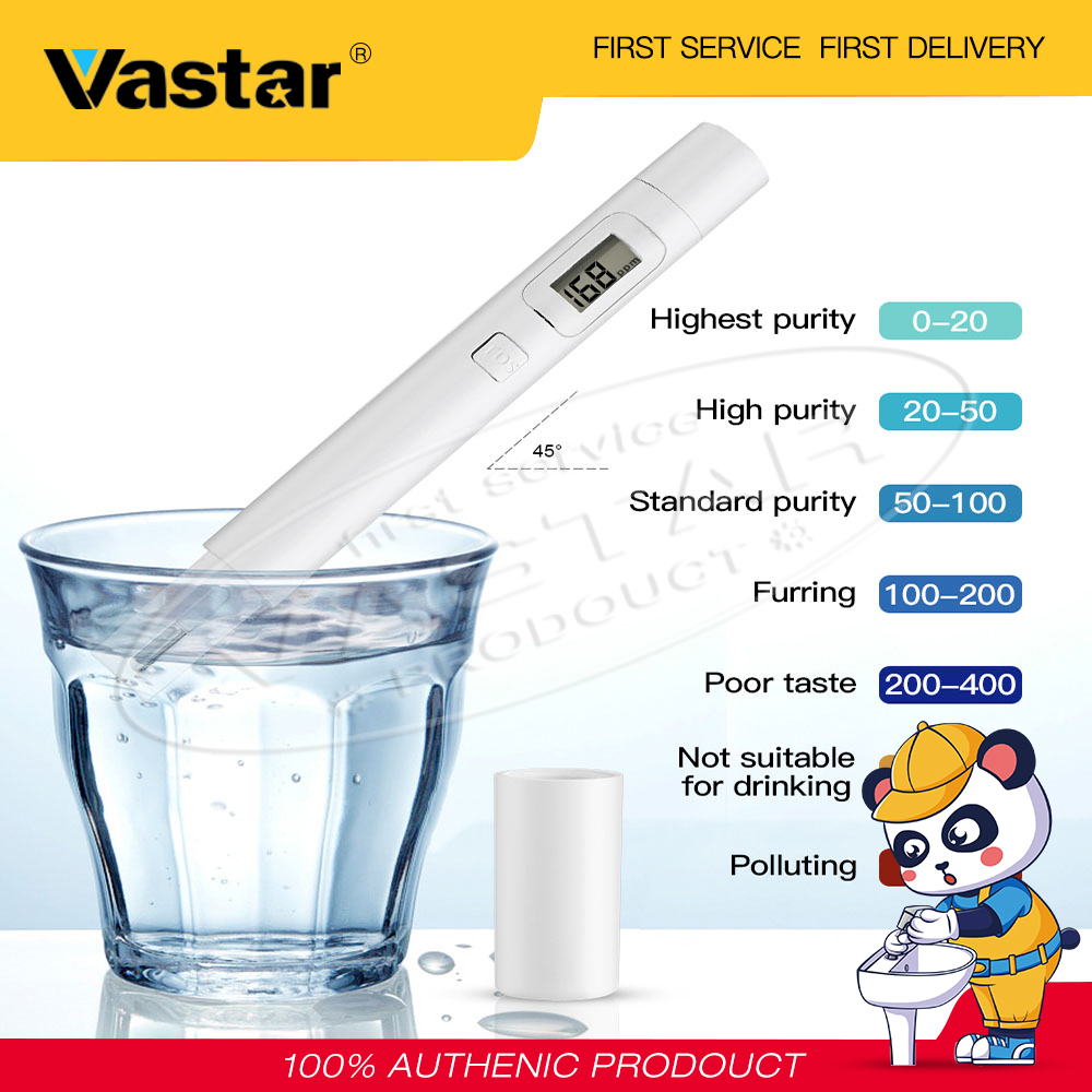 Vastar TDS Meter Digital Water Tester Digital Pen Portable Meter