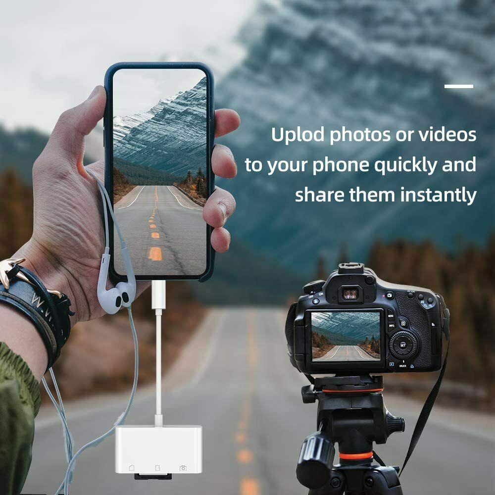 🔔 [Giao hàng nhanh]Đầu Đọc Thẻ Máy Tính Di Động Android Type-C Đầu Đọc Đĩa U Thẻ OTG/SD/TF Đa Chức Năng