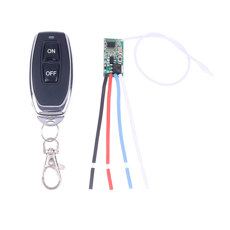 [Veli Shy] 433mhz DC 3.6V 5V 9V 12V 24V 1CH Mini Relay Wireless RF Remote Control Switch