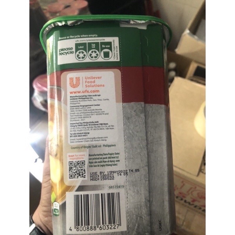Súp nền thịt bò Knorr hũ 1,5kg