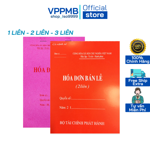 Hoá đơn bán lẻ a4/a5