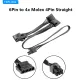 Original NZXT SFX C850 850W, C750 750W, C650 650W Mini PSU Modular Cable, GPU PCIe 8Pin, CPU 4+4Pin, ATX 24Pin, SATA, Molex IDE. 