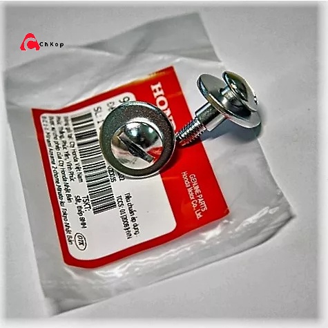 Bộ Ốc  cốp 2 cạnh bắt xe Dream xịn ( fun bộ 4 chi tiết Ốc cốp xe kèm long đền đệm phẳng zin Chính hãng Honda) ALONGTOL