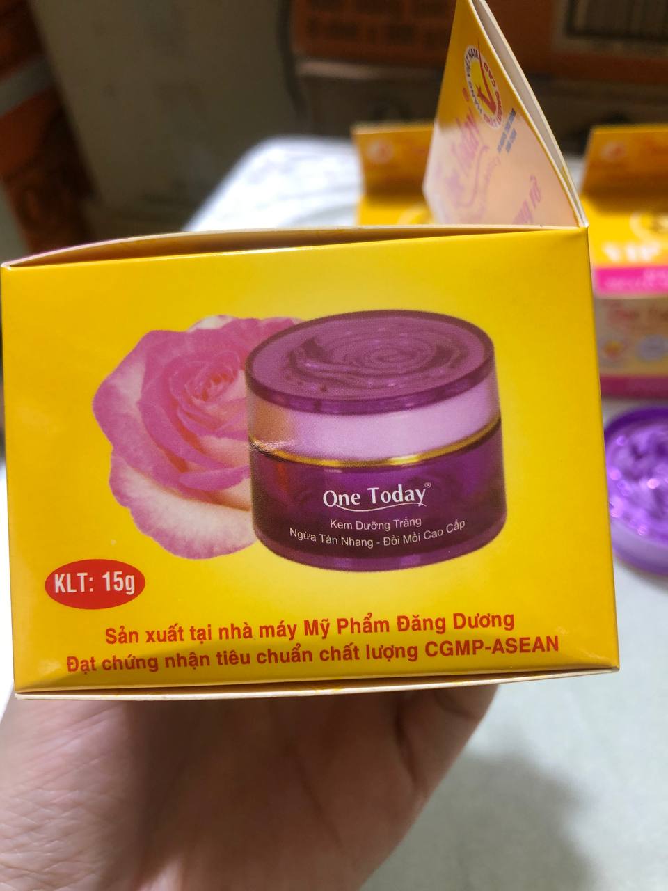 Kem dưỡng trắng da TNĐM vip 15g