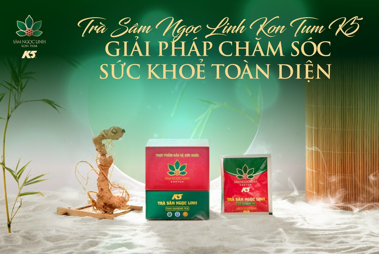 Trà sâm ngọc Linh Kon Tum K5