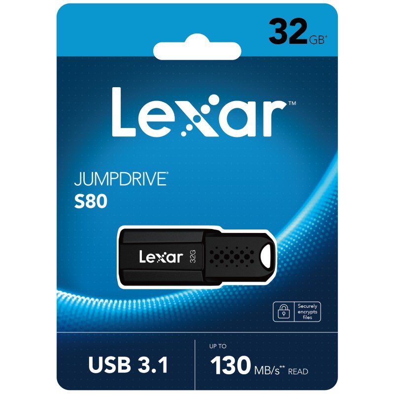 USB Lexar S80 JumpDrive USB 3.1 ( Hàng chính hãng bảo hành 3 năm)