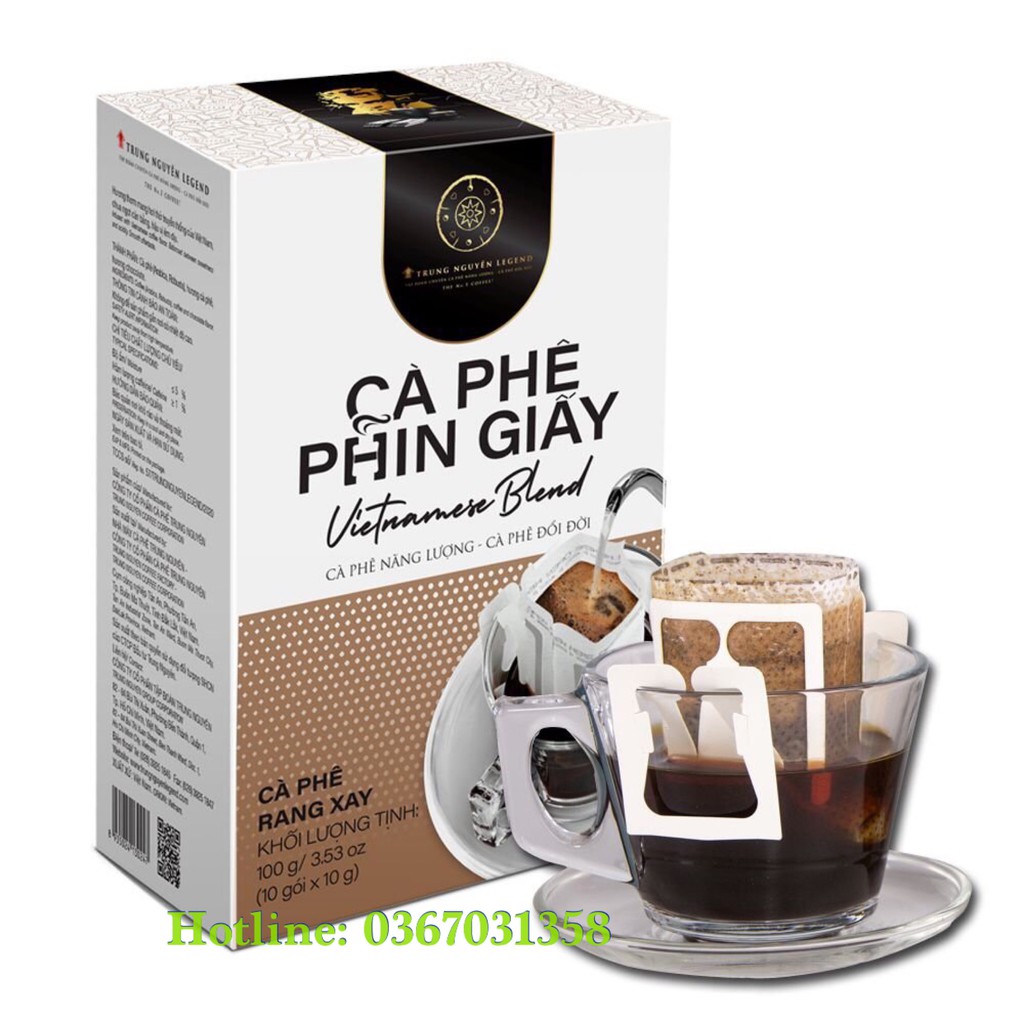 GÓI LẺ_Trung Nguyên _ Cà phê phin giấy