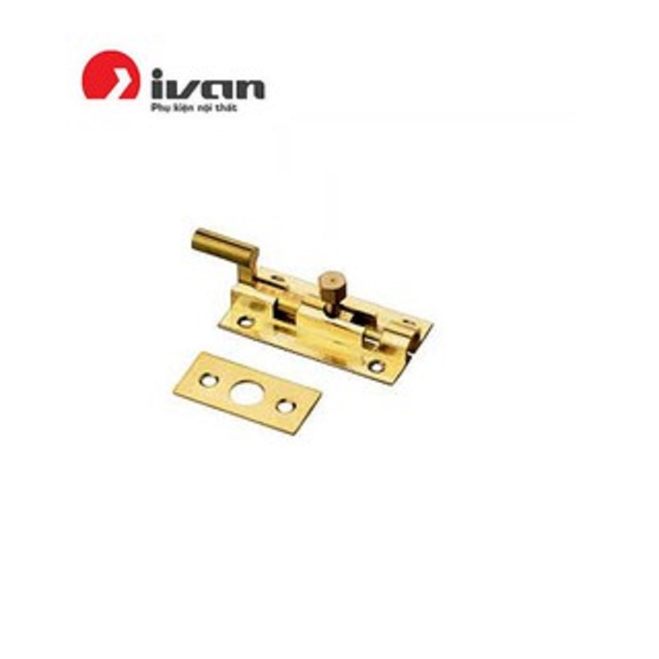 Chốt ngoéo thau nhỏ IVAN 05025 5cm-6cm-8cm