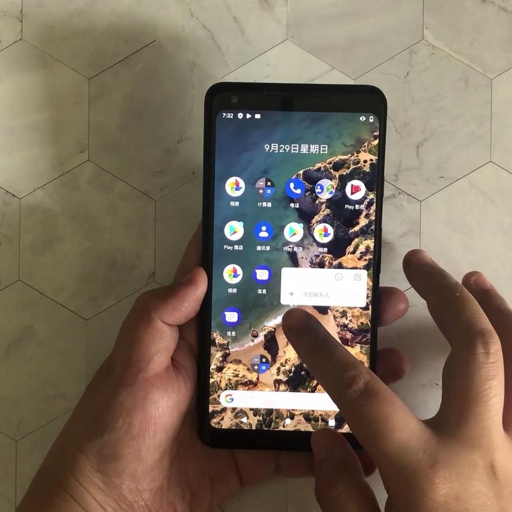 100% ban đầu AMOLED cho Google Pixel 2 XL Màn hình LCD màn hình cảm ứng cho Google Pixel 2XL linh kiện thay thế cụm Bộ số hóa