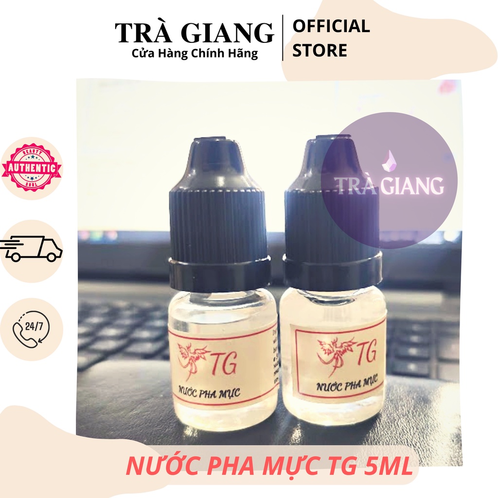 Nước pha mực xăm kích màu tg 5ml