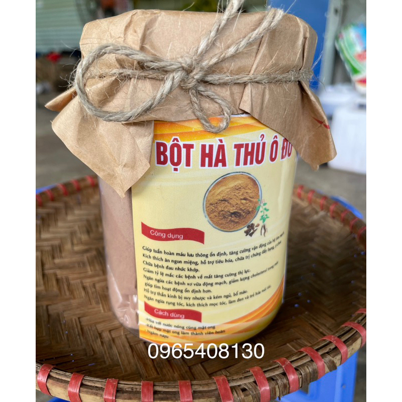 [CHÍNH HÃNG] Bột Hà Thủ Ô Nguyên Chất Đã Cửu Chưng Cửu Sái ( Tây Bắc 99 )