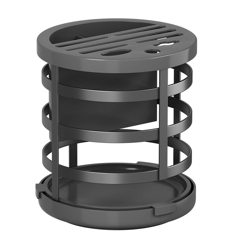 Rotary tool rest household kitchen kitchen utensils stainless steel storage rack table multifunctional drain rack