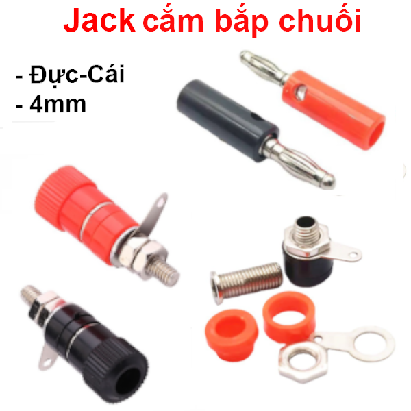 Phích cắm bắp chuối 910MR/JS-910B