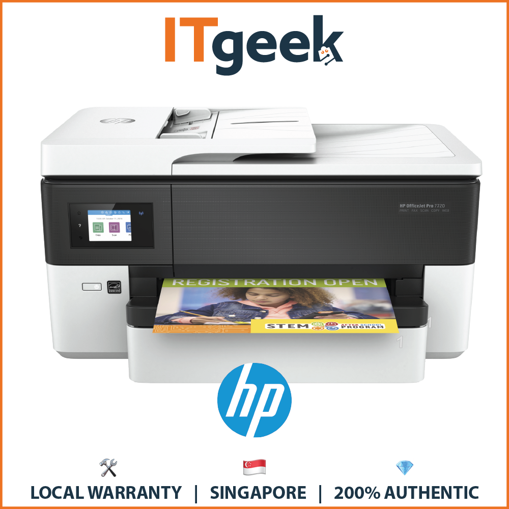 Pre Order Hp Officejet Pro 7720 Wide Format All In One Printer Lazada Singapore